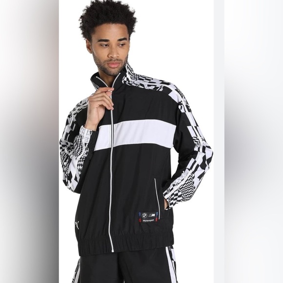 Mens Puma X BMW Motorsport Statement Light Jacket Medium - Picture 3 of 10